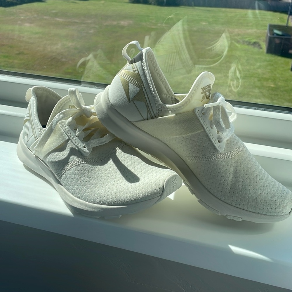 New Balance Womens FuelCore Nergize Training Shoes White WXNRGWH 8 US